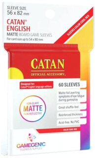 Foto 1 | Foto 1 | Fundas Para Cartas Gamegenic Matte Catan 56 X 82 Mm (gg1073) - Venta Internacional.
