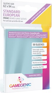 Foto 1 | Foto 1 | Fundas Para Juegos De Mesa Gamegenic Prime, 62 X 94 Mm, Paquete De 50 - Venta Internacional.