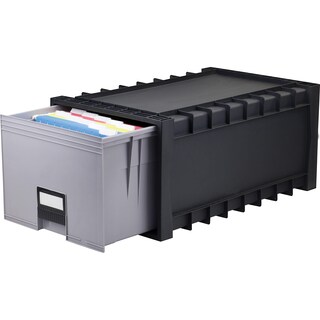 Foto 5 | Foto 5 | Archive Files - Caja De Almacenamiento Storex Stx61106u01c, Color Negro Y Gris - Venta Internacional.