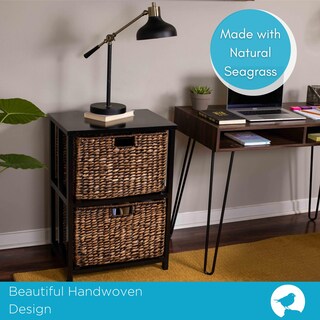 Foto 4 | Foto 4 | Archivo Cubby Birdrock Home De 2 Niveles Con Tapa De Madera, Marrón Lavado - Venta Internacional.