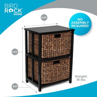 Foto 5 | Foto 5 | Archivo Cubby Birdrock Home De 2 Niveles Con Tapa De Madera, Marrón Lavado - Venta Internacional.
