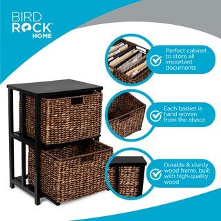 Foto 6 | Foto 6 | Archivo Cubby Birdrock Home De 2 Niveles Con Tapa De Madera, Marrón Lavado - Venta Internacional.