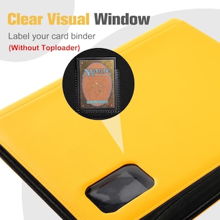 Foto 4 | Foto 4 | Top Loader Binder Procase Tiene Capacidad Para 324 Cargadores, Color Amarillo - Venta Internacional.