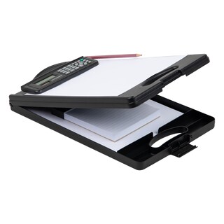 Foto 1 | Foto 1 | Portapapeles Y Lector Mental Con Almacenamiento Y Calculadora, Color Negro - Venta Internacional.