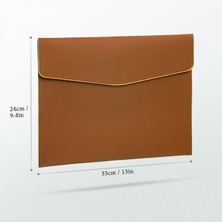 Foto 3 | Foto 3 | Carpeta De Archivos Fyy De Piel Sintética A4 Con Soporte Para Documentos, Color Naranja - Venta Internacional.
