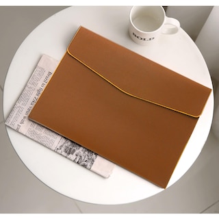 Foto 6 | Foto 6 | Carpeta De Archivos Fyy De Piel Sintética A4 Con Soporte Para Documentos, Color Naranja - Venta Internacional.