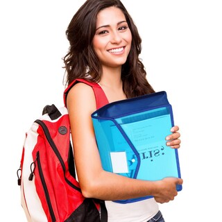 Foto 6 | Foto 6 | Carpetas De Plástico Para Archivos Con Forma De Sobre Expansible, Tamaño A4 - Venta Internacional.