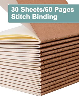 Foto 3 | Foto 3 | Cuaderno Dynta Small Bulk, 60 Paquetes A6 Kraft, 60 Páginas/30 Hojas - Venta Internacional.