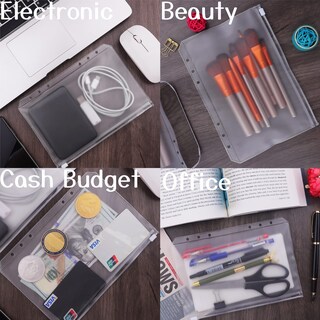 Foto 4 | Foto 4 | Binder Pockets Antner A5, 6 Agujeros, Pvc Impermeable, Paquete De 12 - Venta Internacional.