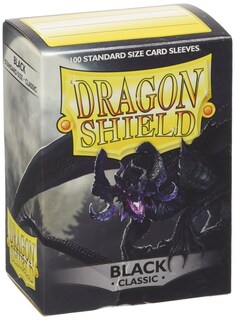 Foto 1 | Foto 1 | Fundas Para Cartas Con Forma De Escudo De Dragón, Tamaño Estándar, Color Negro Clásico, 100 Quilates - Venta Internacional.
