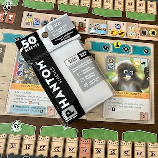 Foto 5 | Foto 5 | Fundas Para Cartas Capstone Games Phantom Brown, 43 X 65 Mm, Paquete De 50 - Venta Internacional.