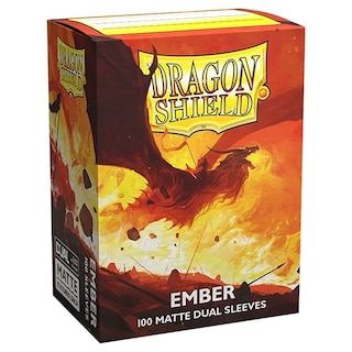 Foto 1 | Foto 1 | Fundas Para Tarjetas Dragon Shield Dual Matte Ember, 100 Quilates, Estándar - Venta Internacional.