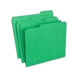 Carpetas De Archivos Staples 508960 De Colores Con Lengüetas Reforzadas, Color Verde - Venta Internacional.