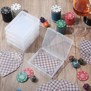 Foto 5 | Foto 5 | Funda De Póquer Transparente Skylety Para Cartas De 9,4 X 6,9 Cm - Venta Internacional.