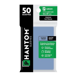Foto 1 | Foto 1 | Fundas Para Cartas Capstone Games Phantom Green, 56 X 87 Mm, 50 Unidades - Venta Internacional.