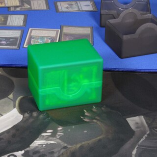 Foto 6 | Foto 6 | Deck Case Bcw Spectrum Prism Viridian Green Para 100 Cartas - Venta Internacional.
