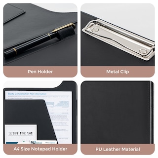 Foto 4 | Foto 4 | Carpeta Portapapeles Portfolio Procase A4 De Piel Padfolio - Venta Internacional.