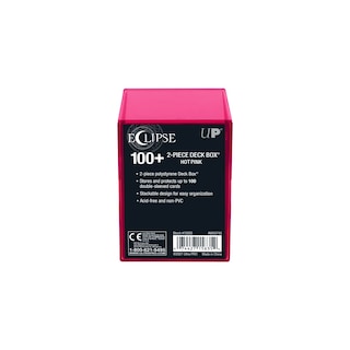 Foto 7 | Foto 7 | Deck Box Ultra Pro Eclipse De 2 Piezas, Color Rosa Intenso, Para Cartas Coleccionables - Venta Internacional.