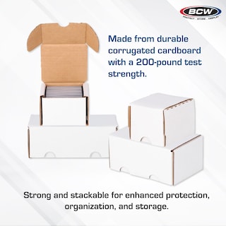 Foto 4 | Foto 4 | Caja De Almacenamiento De Tarjetas Coleccionables Bcw, 400 Unidades, Paquete De 10 Unidades, Cartón - Venta Internacional.