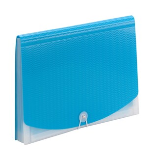 Foto 1 | Foto 1 | Archivador Expandible Smead Poly Colorvue Con 12 Separadores, Verde Azulado/transparente - Venta Internacional.
