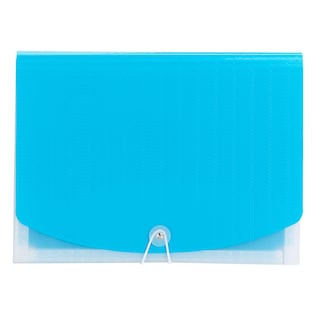 Foto 2 | Foto 2 | Archivador Expandible Smead Poly Colorvue Con 12 Separadores, Verde Azulado/transparente - Venta Internacional.