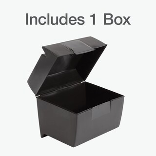Foto 4 | Foto 4 | Caja De Tarjetas Oxford Plastic 500, Capacidad De 5 X 8 Pulgadas - Venta Internacional.