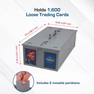 Foto 3 | Foto 3 | Cesta De Almacenamiento De Tarjetas Bcw, Coleccionable, Con Capacidad Para 1600 Tarjetas - Venta Internacional.