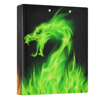 Foto 1 | Foto 1 | Carpeta Portapapeles Wamika Fire Dragon 3 Anillas 4 Cm 200 Hojas - Venta Internacional.