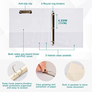 Foto 3 | Foto 3 | Carpeta Portapapeles Wamika Fire Dragon 3 Anillas 4 Cm 200 Hojas - Venta Internacional.