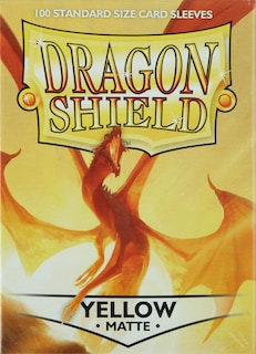 Foto 2 | Foto 2 | Fundas Para Tarjetas Dragon Shield  Color Amarillo Mate  100 Quilates  Tamaño Estándar - Venta Internacional.