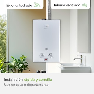 Foto 5 | Foto 5 | Calentador De Agua Instantáneo 3.5 Servicios Gas NAT Avera C16lnat Blanco