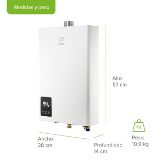 Foto 2 | Foto 2 | Calentador de Agua Modulante Avera 2 Servicios Gas LP Cm14 Blanco