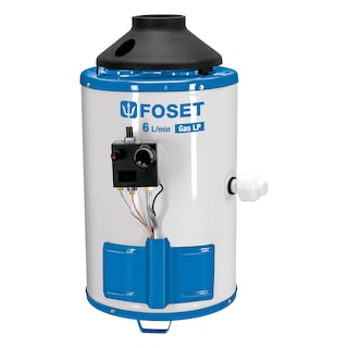 Foto 1 | Foto 1 | Calentador de paso Foset 6L gas L.P. piezo eléctrico