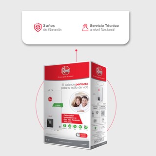 Foto 6 | Foto 6 | Calentador Instantáneo de Agua Rheem RHTF-CHN14N a Gas Natural 14 L/min 2.5 Servicios