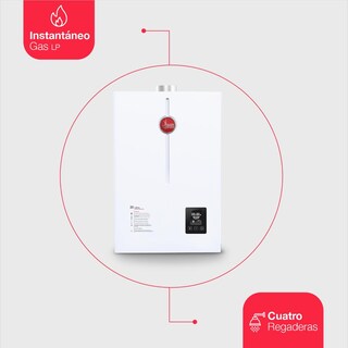 Foto 2 | Foto 2 | Calentador Instantáneo de Agua Rheem RHIN-CHL25P a Gas LP 25 L/Min 4 Servicios