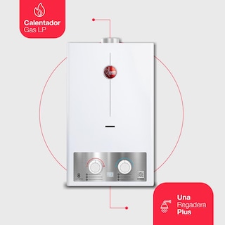 Foto 2 | Foto 2 | Calentador Instantáneo de Agua Rheem RHIN-CHN08P Gas LP 8 L/Min 1 Servicio Plus