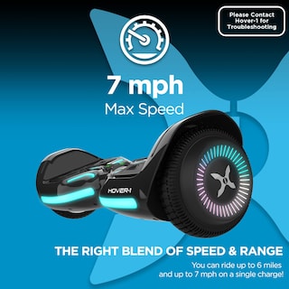 Foto 4 | Foto 4 | Hoverboard Eléctrico Hover-1 Superfly 7 Mph Top Speed Negro - Venta Internacional.
