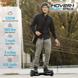 Foto 2 | Foto 2 | Neumáticos Eléctricos Hoverboard Hover-1 Blast 6.5 Con Autoequilibrio - Venta Internacional.