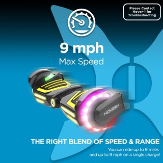 Foto 4 | Foto 4 | Hoverboard Eléctrico Hover-1 Ranger + Negro 9 Mph 14.5 km - Venta Internacional