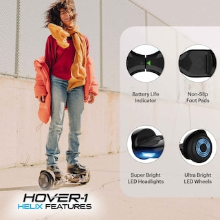 Foto 3 | Foto 3 | Hoverboard Hover-1 Helix Electric Autoequilibrio 6.5 Pulgadas - Venta Internacional