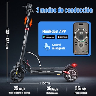 Foto 3 | Foto 3 | Scooter Eléctrico Honey Whale T4 color Negro