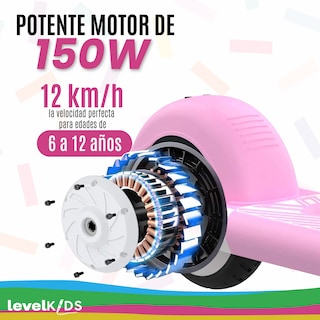 Foto 5 | Foto 5 | Scooter Eléctrico LEVEL FITNESS Gotrax Gks 12 km/h 150W para Niños