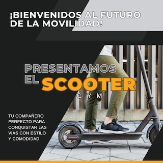 Foto 6 | Foto 6 | Scooter Eléctrico Plegable Gim 001CH Negro para Adultos 350w Potencia Máx 25km/h Carga Máx 120kg