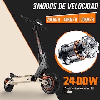 Foto 2 | Foto 2 | Scooter Eléctrico Honey Whale H4 Naranja