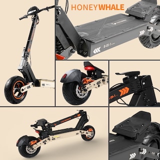 Foto 7 | Foto 7 | Scooter Eléctrico Honey Whale H4 Naranja