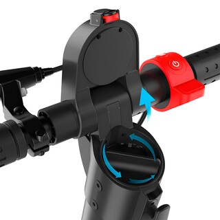 Foto 6 | Foto 6 | Scooter Eléctrico Plegable con Batería Extraíble 25km/h Moboss X7 Negro