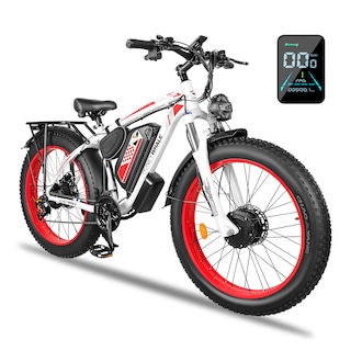 Foto 1 | Foto 1 | Bicicleta Eléctrica De Montaña Honey Whale Bk08 Rojo