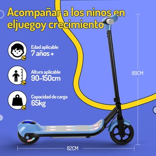 Foto 5 | Foto 5 | Scooter Eléctrico Infantil Honey Whale E2 Azul