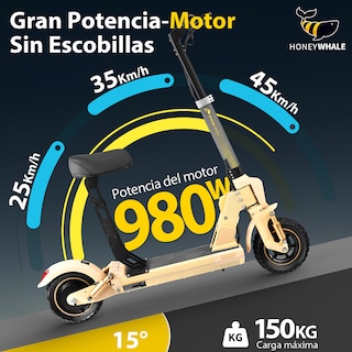 Foto 3 | Foto 3 | Scooter Eléctrico Honey Whale C1 Dorado