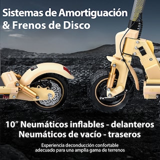 Foto 5 | Foto 5 | Scooter Eléctrico Honey Whale C1 Dorado